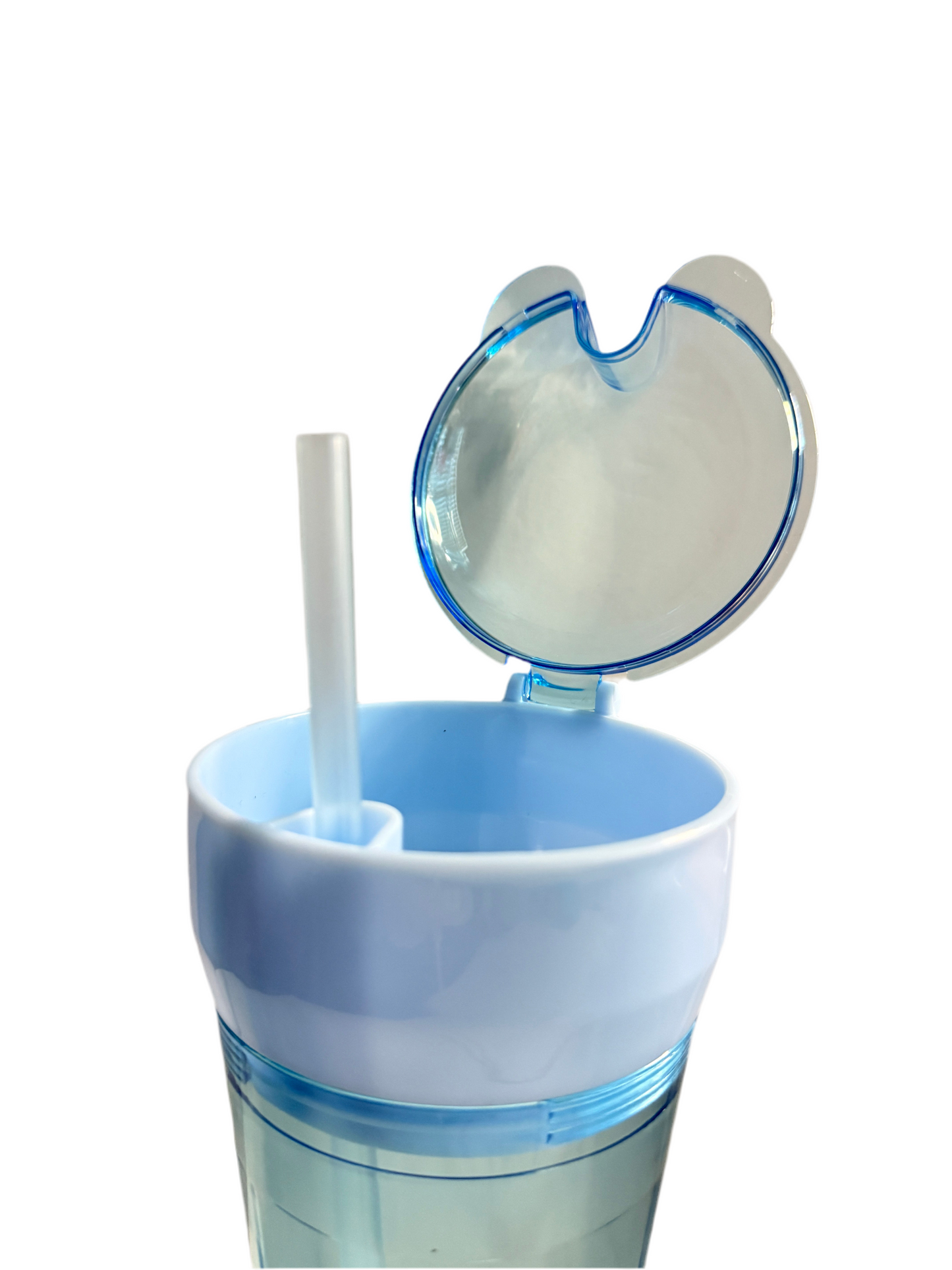 Snack and drink tumbler