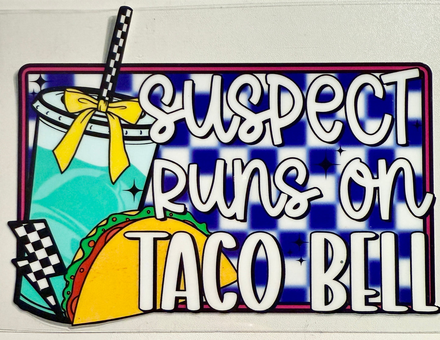 UV DTF decal for 40oz