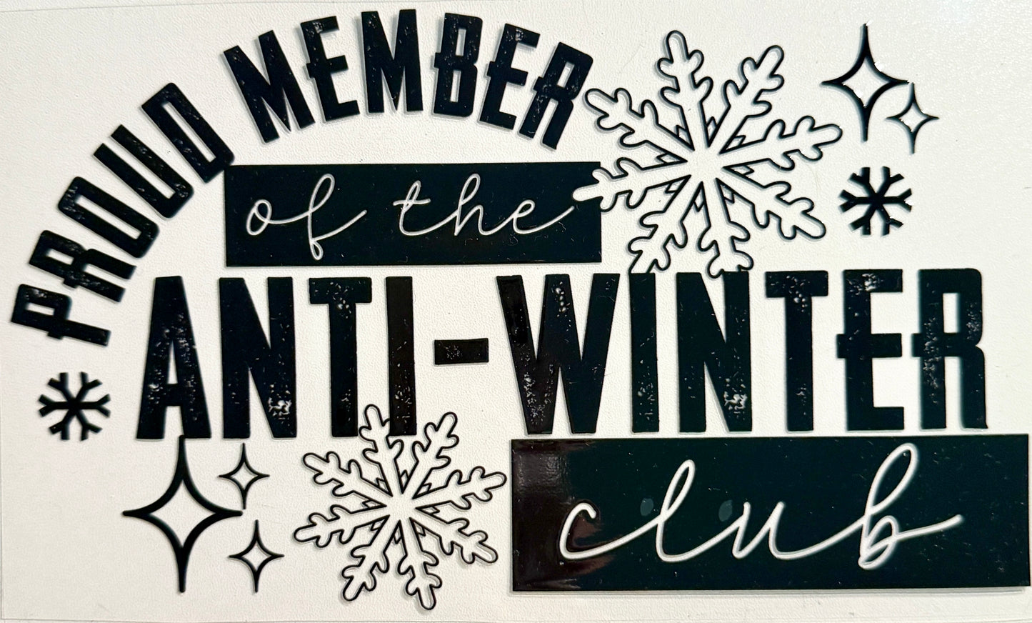 UV DTF decal for 40oz