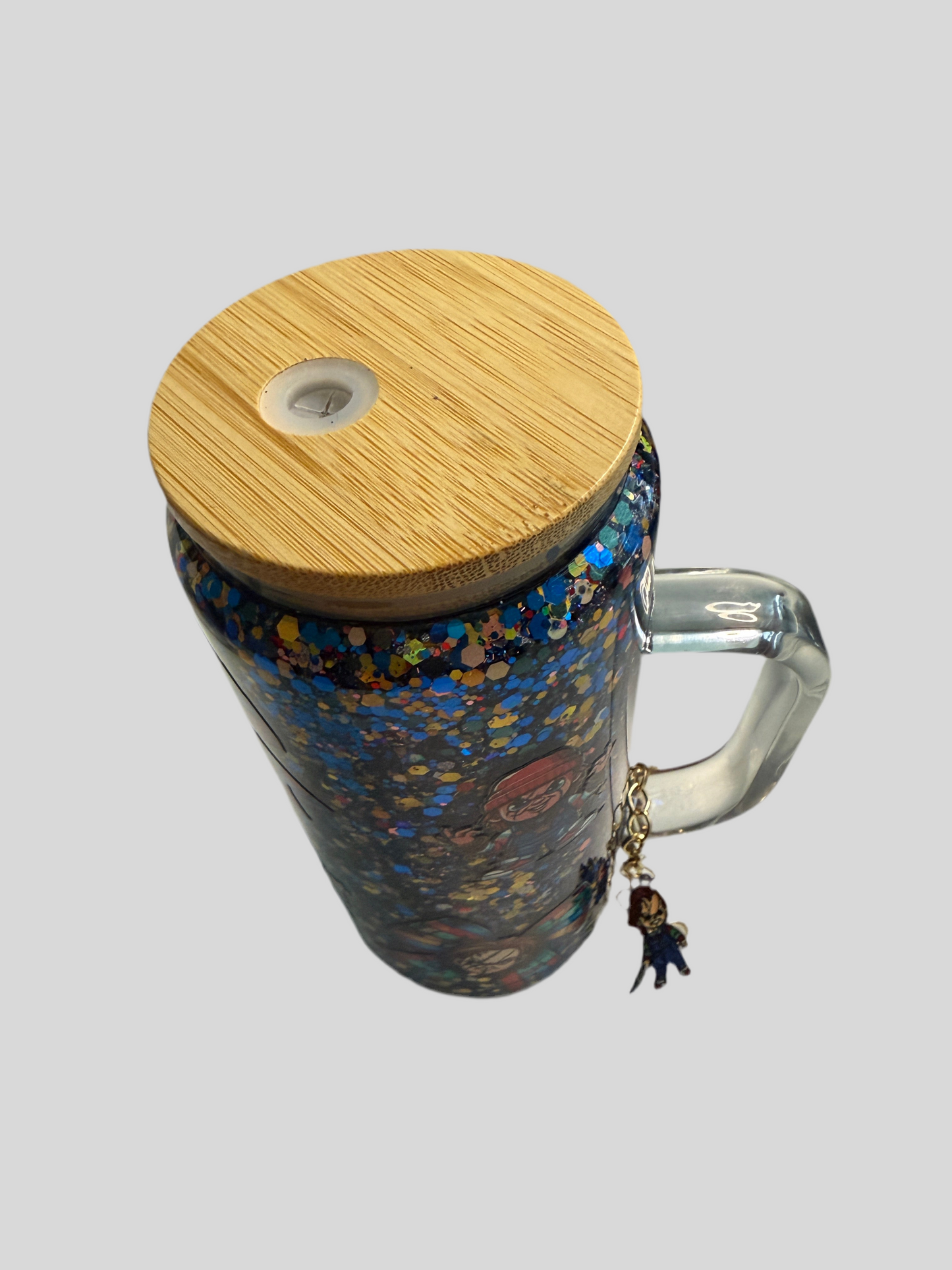 Premade 20oz glass with handle