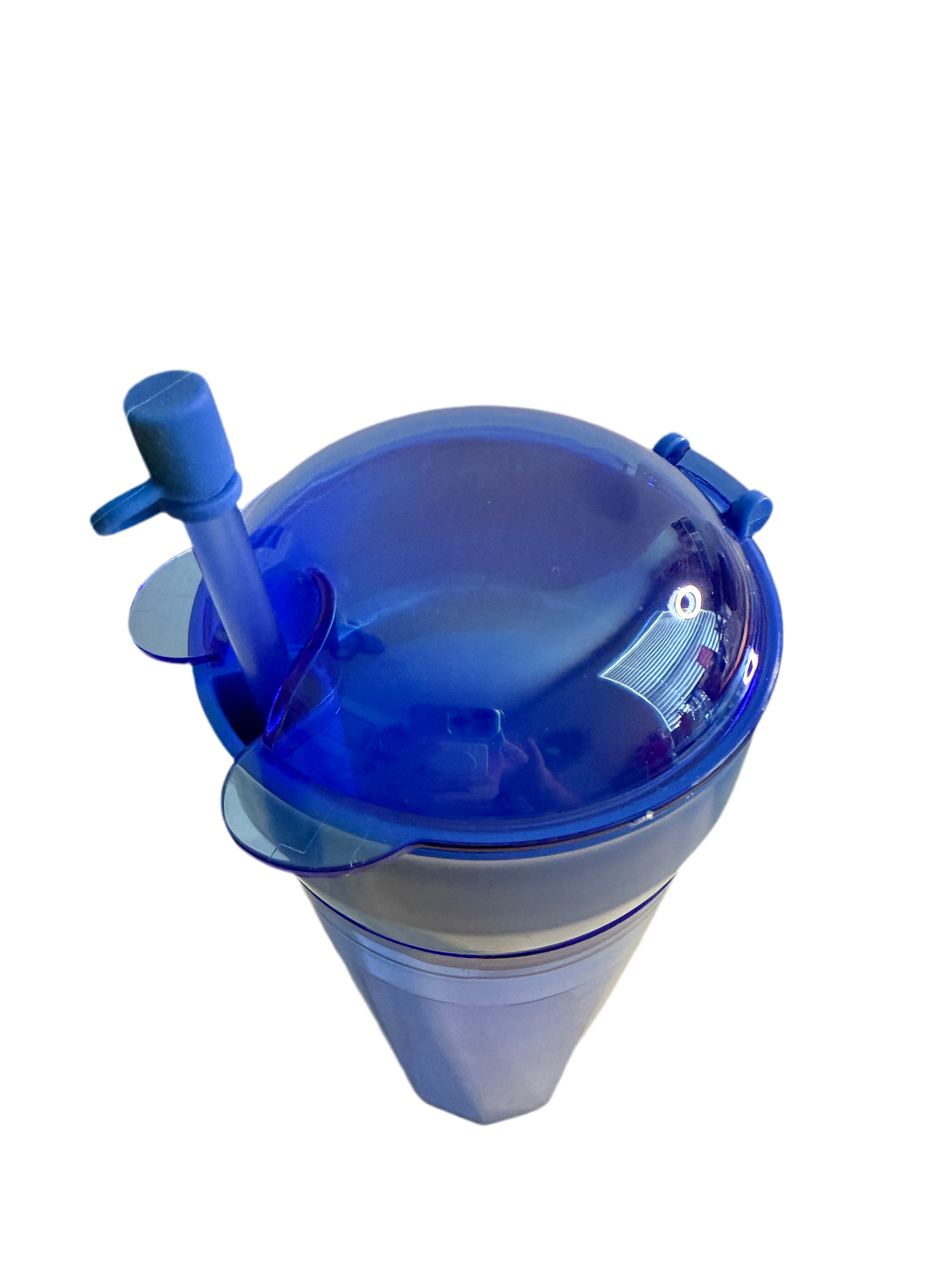 Snack and drink tumbler