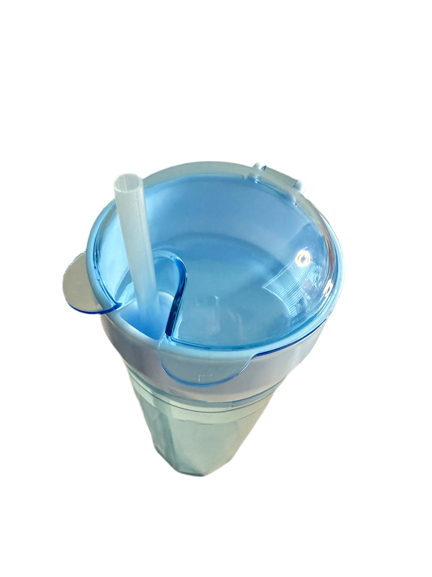 Snack and drink tumbler