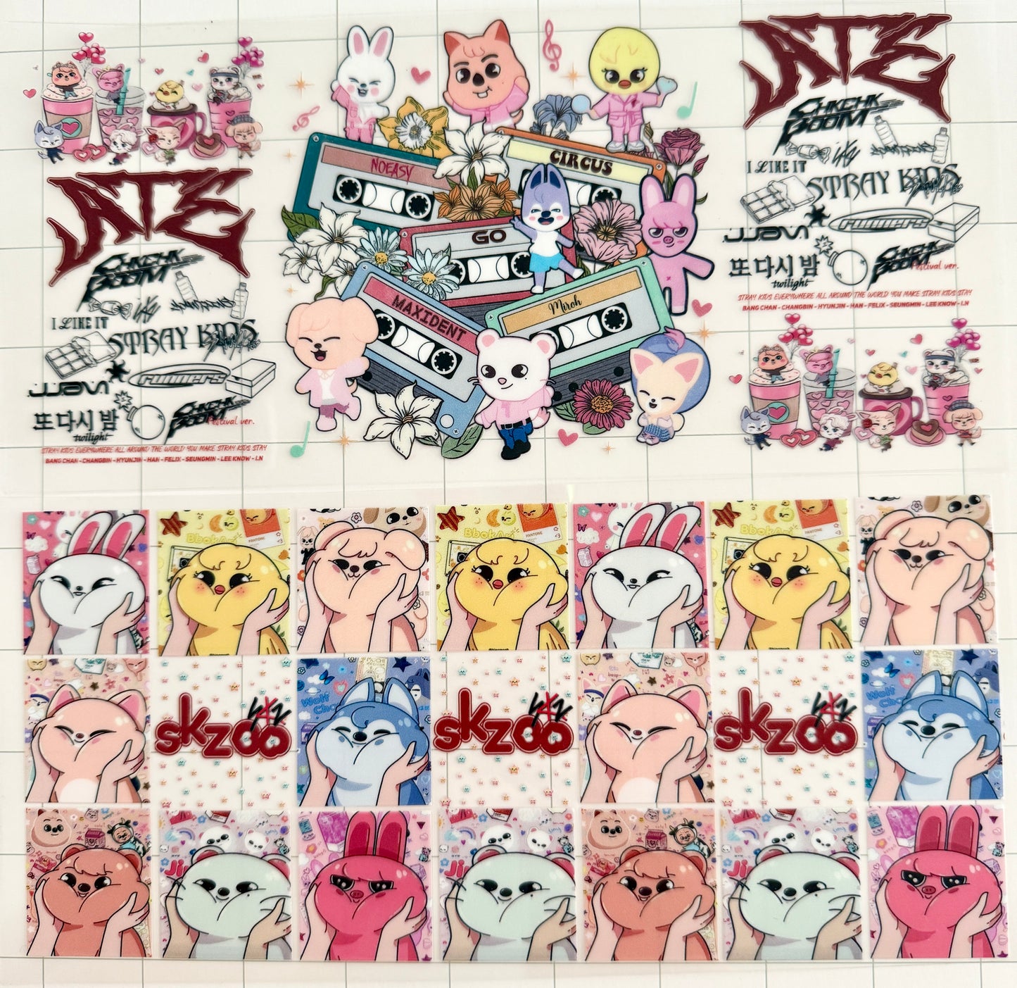 UV DTF Random wrap bundle of 10