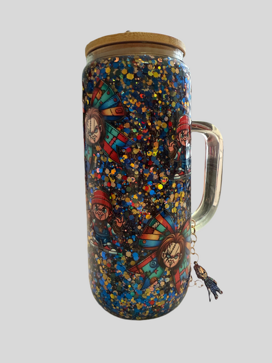 Premade 20oz glass with handle