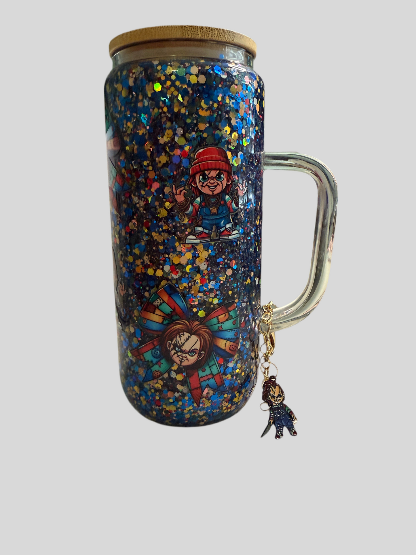 Premade 20oz glass with handle