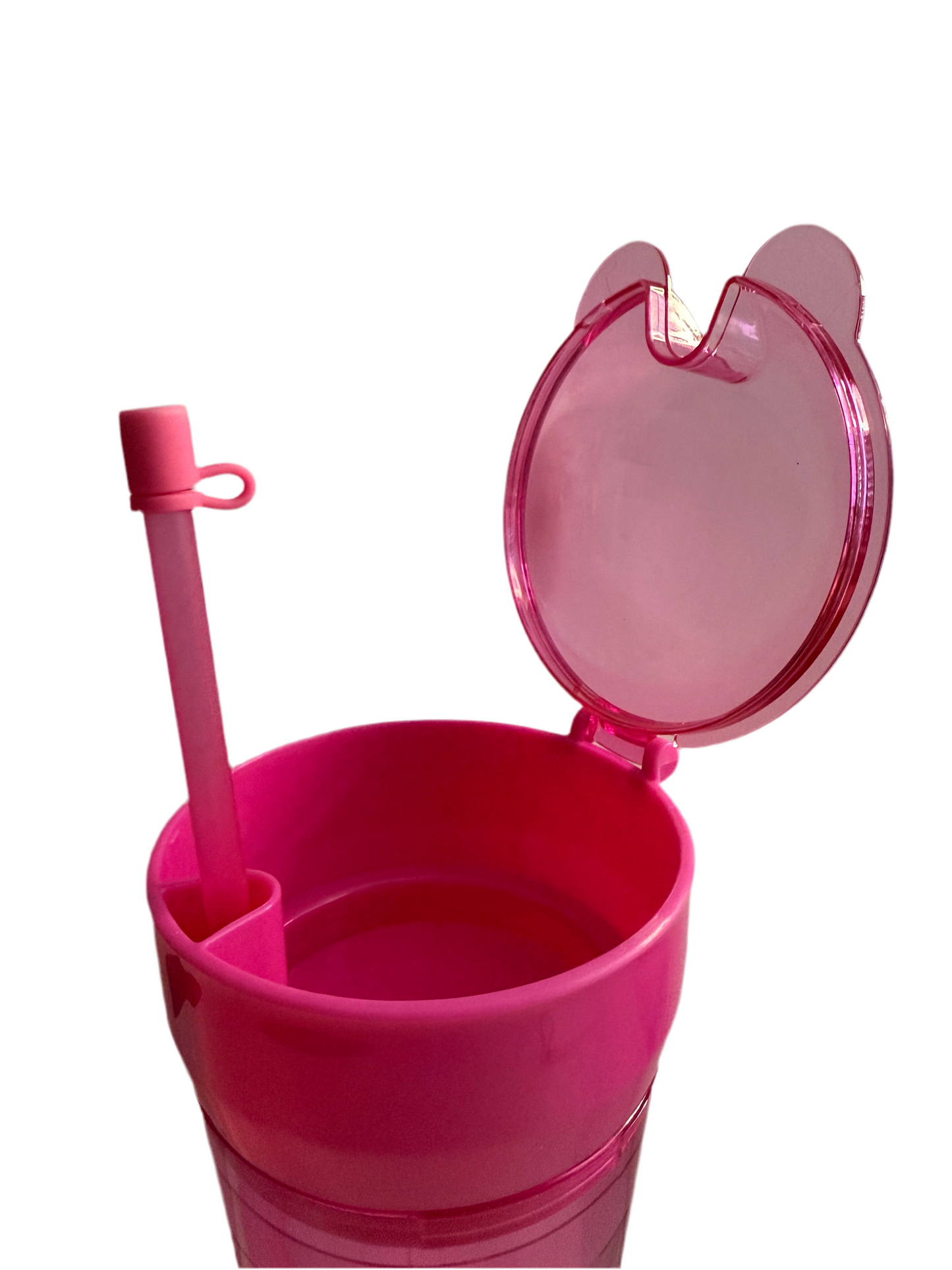 Snack and drink tumbler