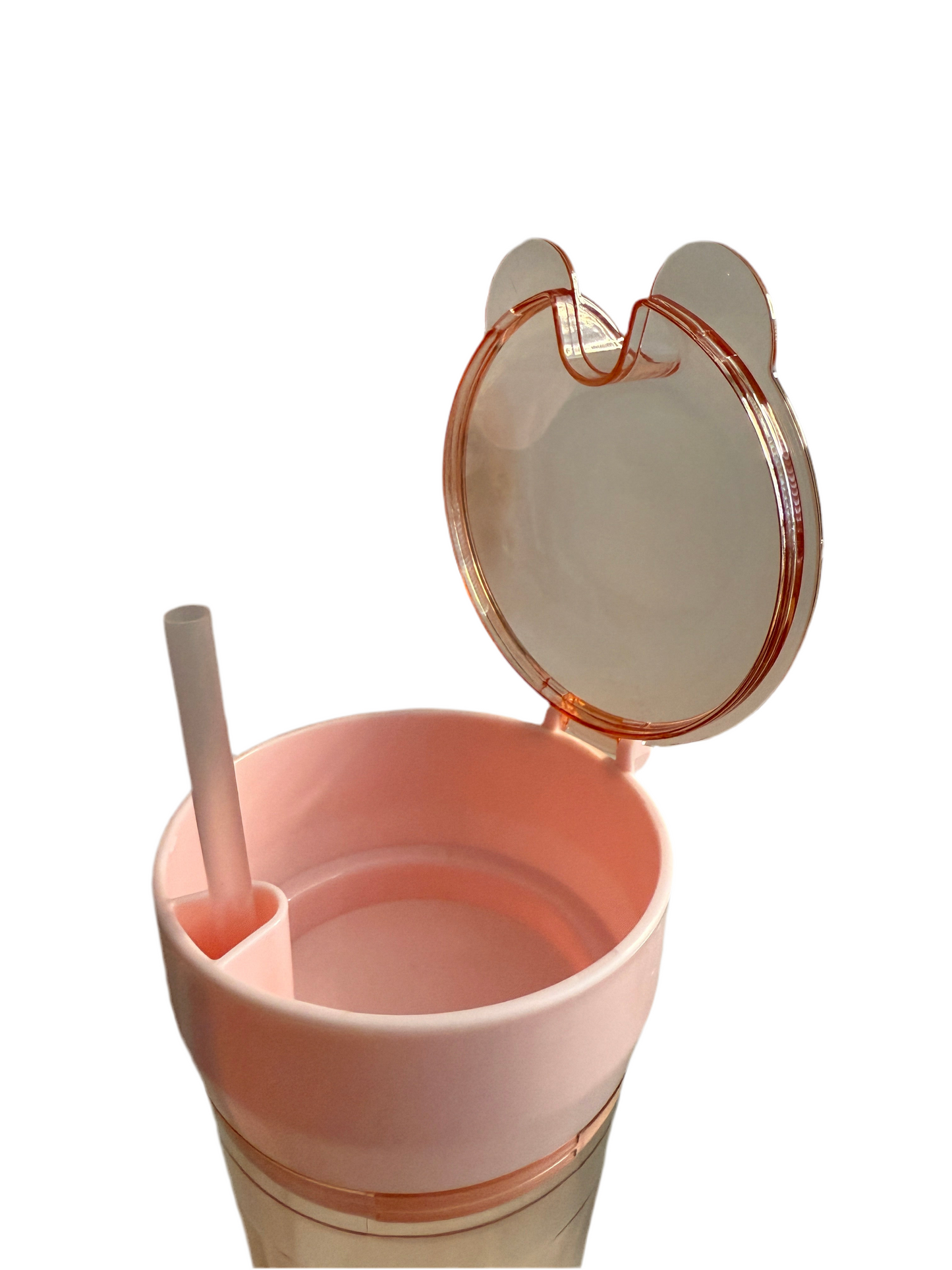 Snack and drink tumbler