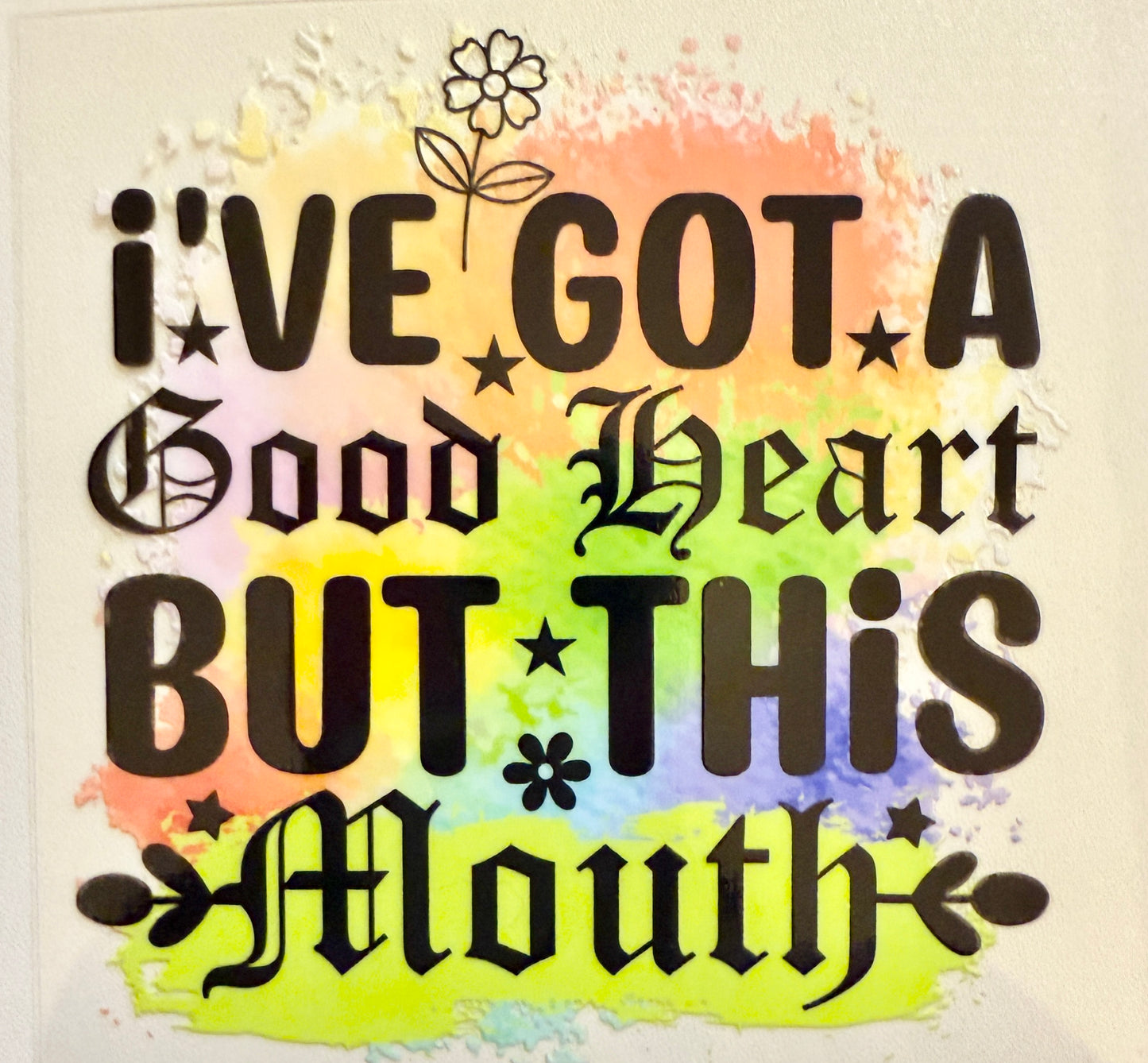 UV DTF 4in decal