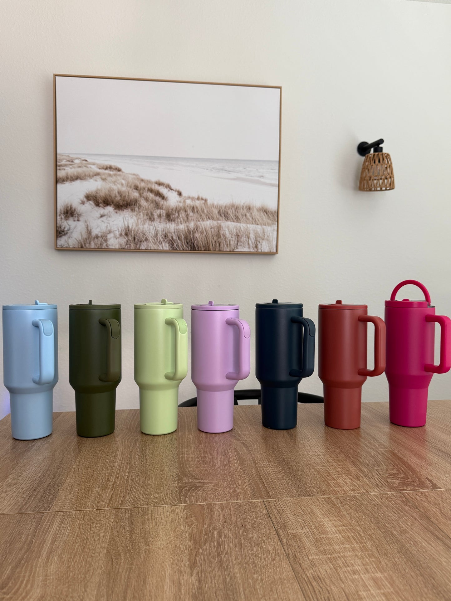 40oz Stainless steel flip top tumbler