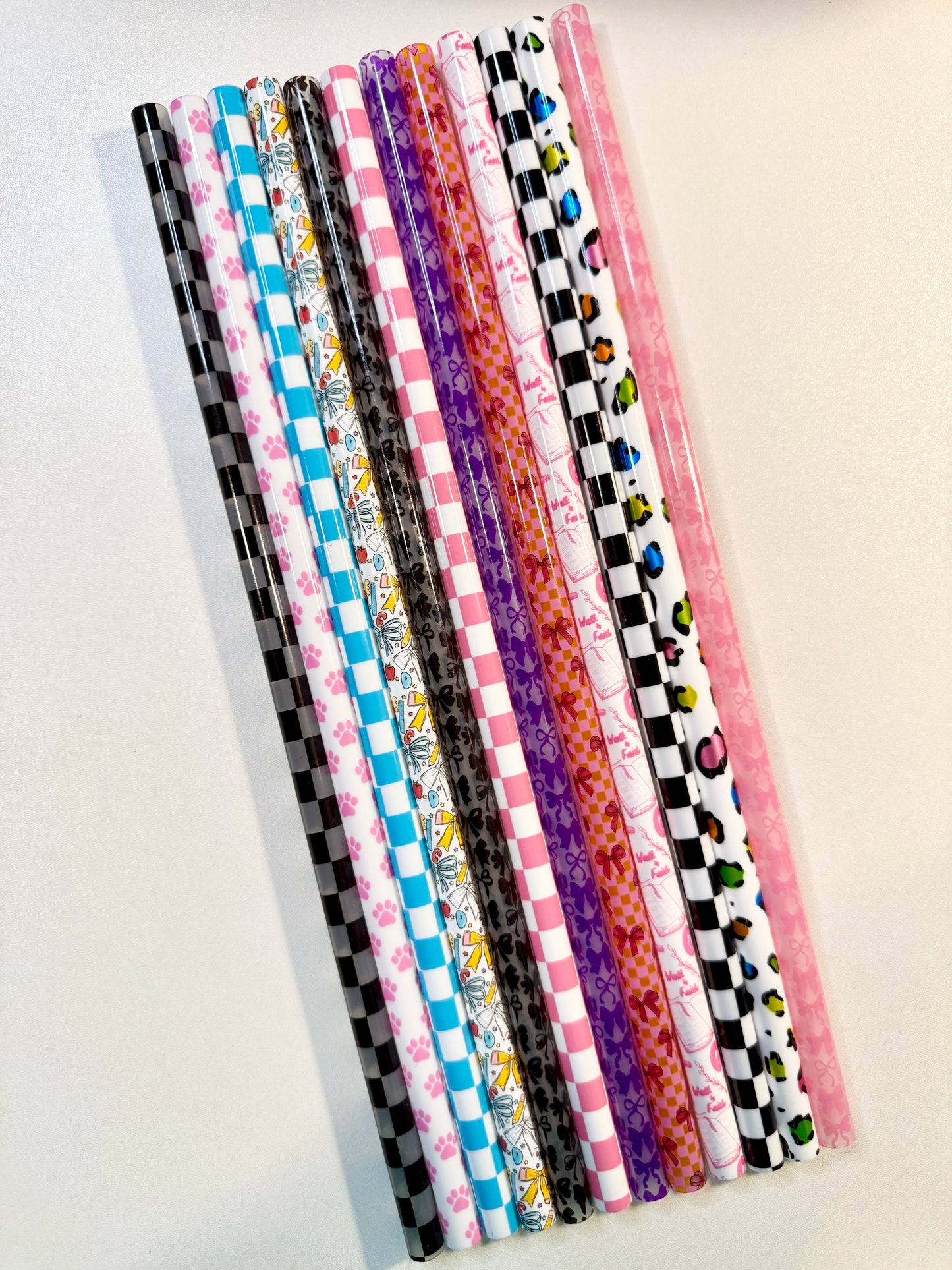 40oz Designer straws