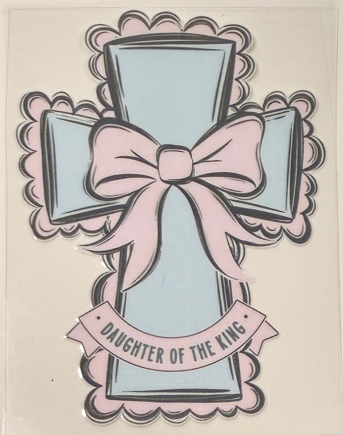 UV DTF decal